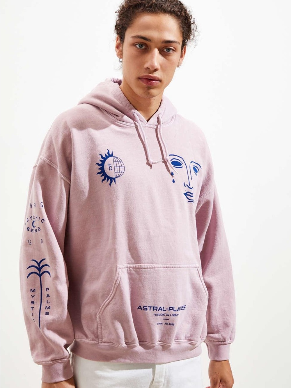 Urban Outfitters Dusty Lavender Pullover Hoodie